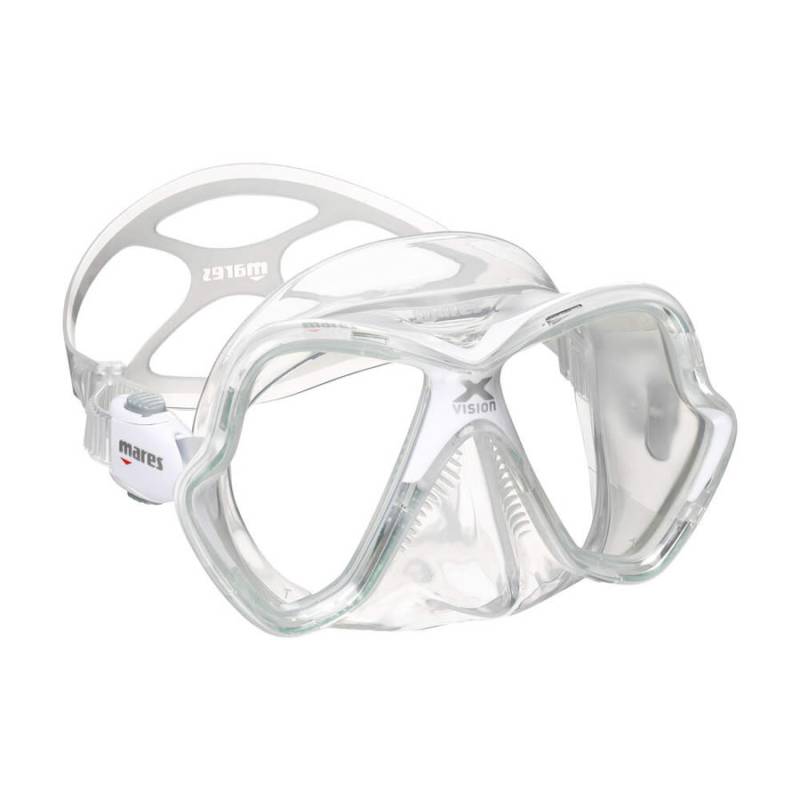 Mares X Vision Mask Clear White Scuba Diving Buy And Sales In Gidive