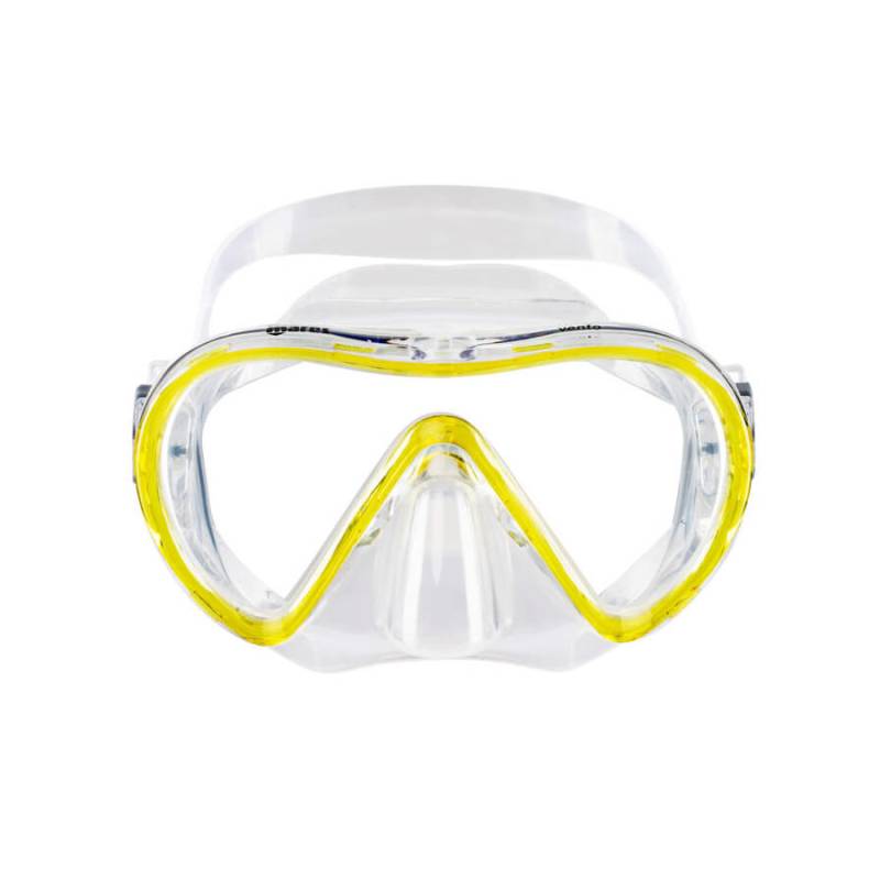 Mares Vento Mask Clear Yellow Scuba Diving Buy And Sales In Gidive Store