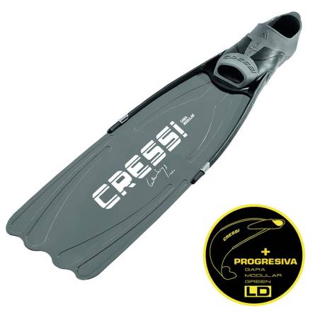 Cressi Gara Modular Impulse White Fins Freedive and Spearfishing Buy and  Sales in Gidive Store