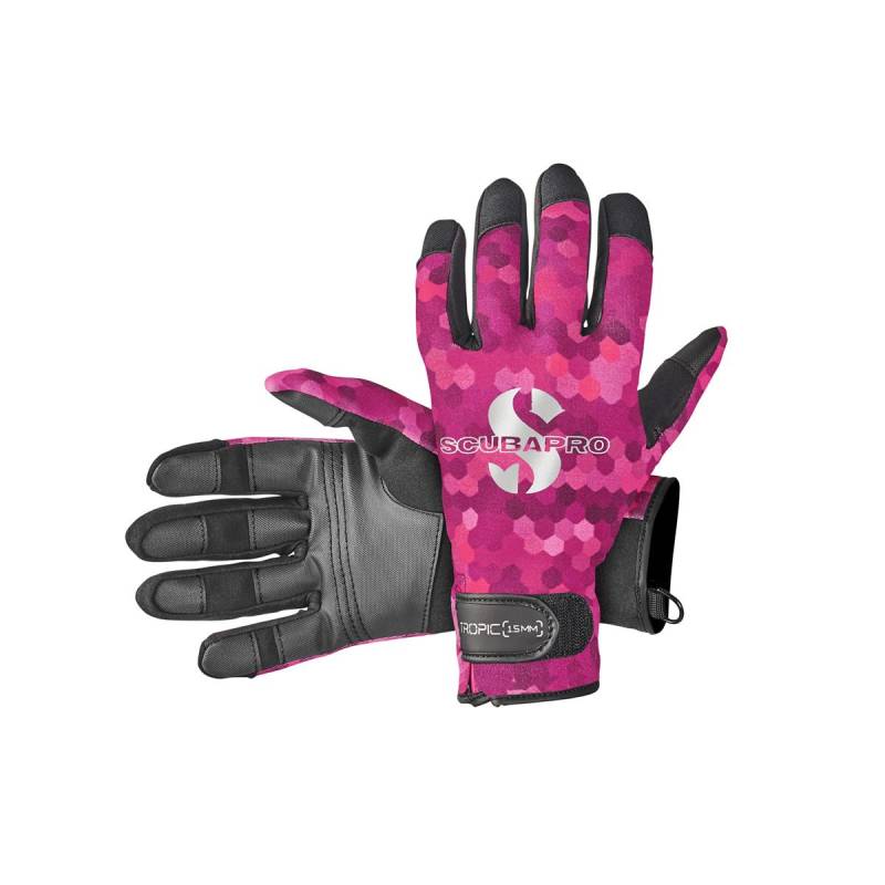 Scubapro Tropic 1.5mm Gloves Pink Scuba Diving Buy and Sales in