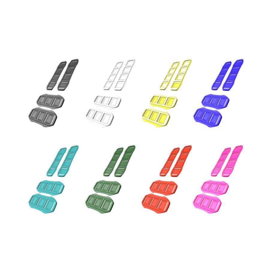 S-Tek Shoulder/Waist Color Pad Kits