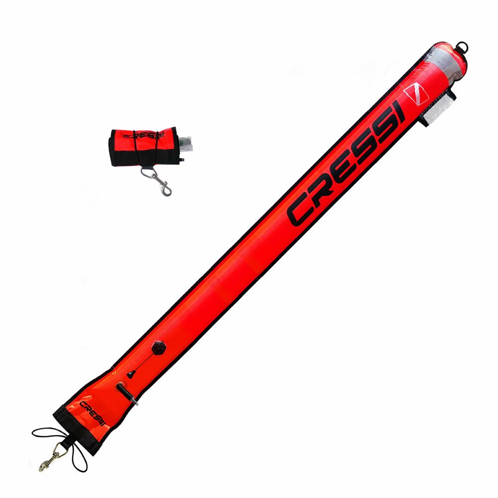 Cressi Deco Pro Long Buoy 180cm Scuba Diving Buy and Sales in