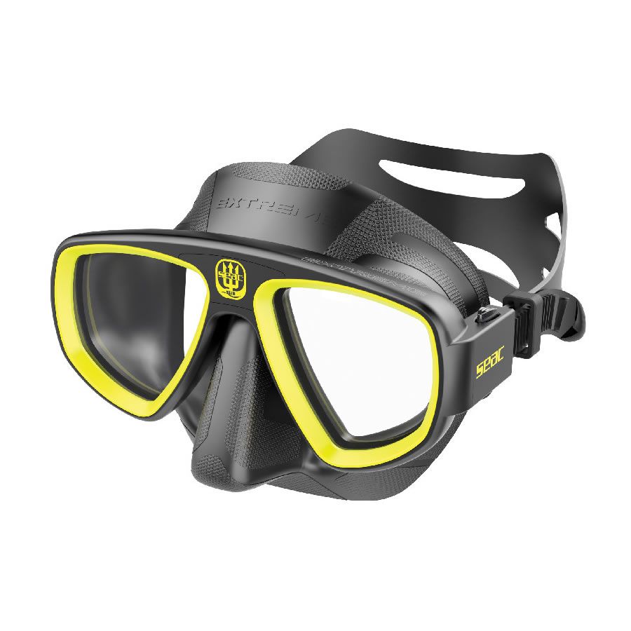 Seac Extreme 50 Black / Yellow Mask Scuba Diving Buy and Sales