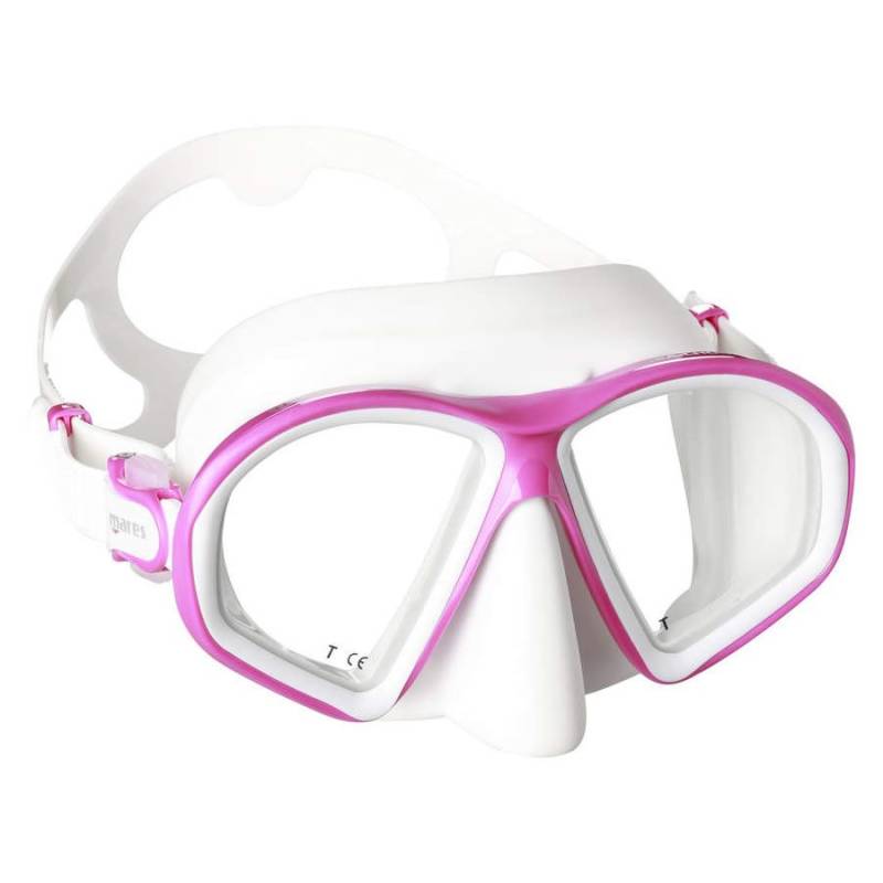 Pink Mask Scuba Diving Girl 