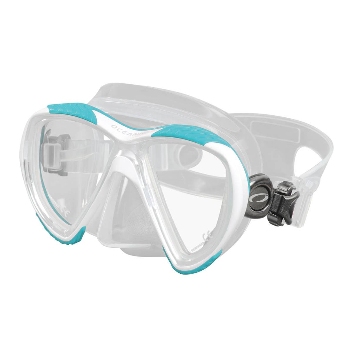 Kraken Aquatics Freediving Spearfishing Mask with Silicone Skirt and S