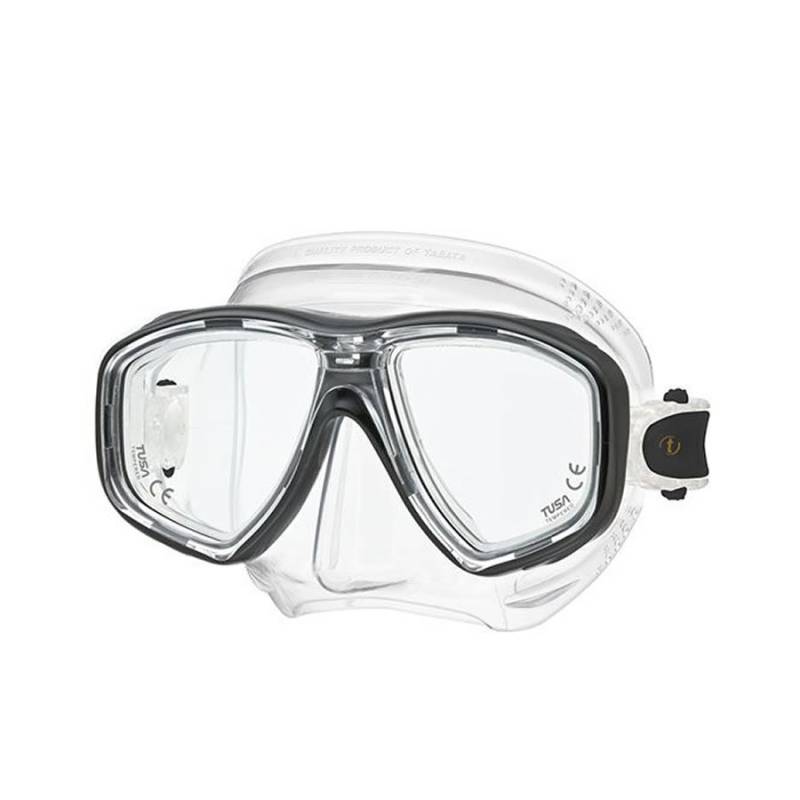 Tusa Ceos Mask Clear / Black Scuba Diving Buy and Sales in Gidive Store