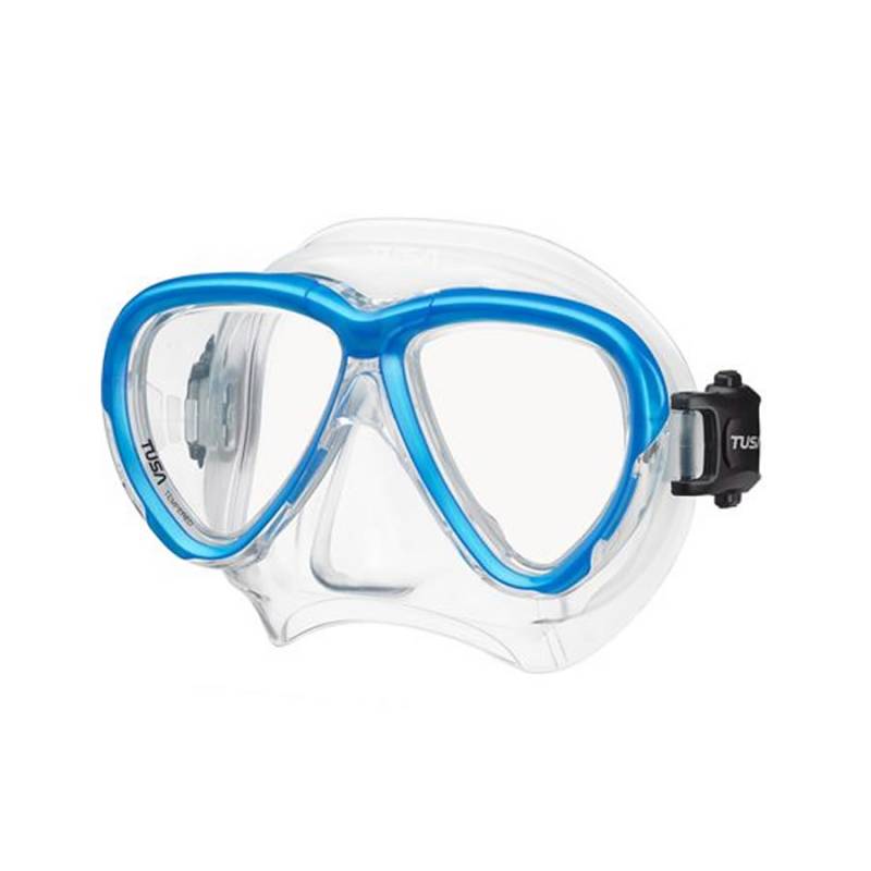 Tusa Intega Mask Clear / Blue Scuba Diving Buy and Sales in Gidive Store