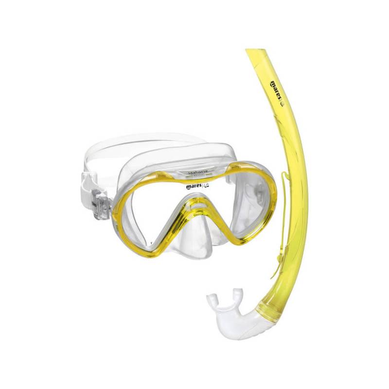 Mares Seahorse Junior Set Yellow Scuba Diving Buy and Sales in Gidive Store