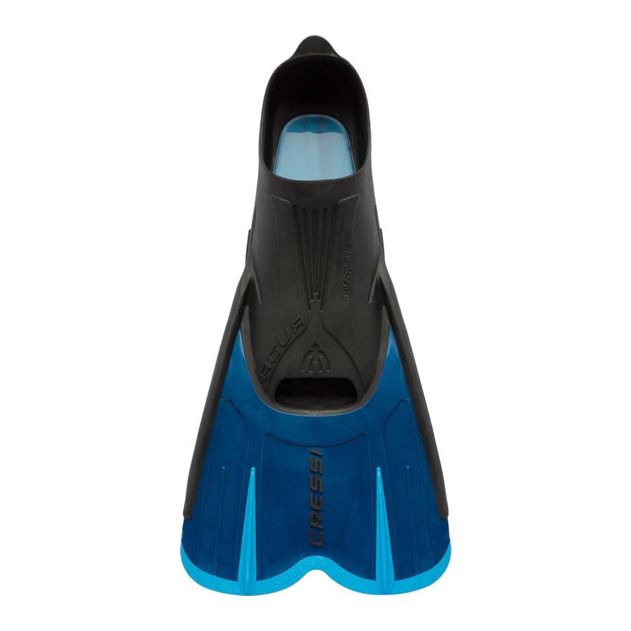 CressiSub - Elastic Short Black - Short Fins - Plastic Fins