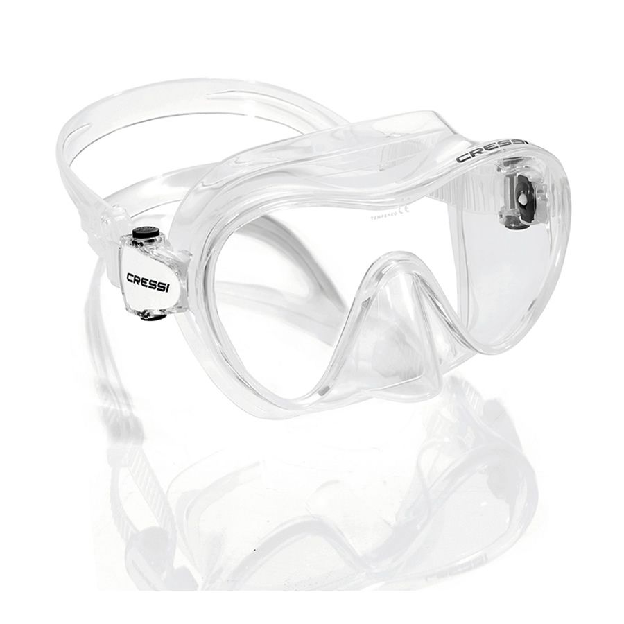 Cressi F1, Scuba Diving Snorkeling Frameless Mask - Perfect Seal Silicone  Skirt - Cressi: Quality Since 1946