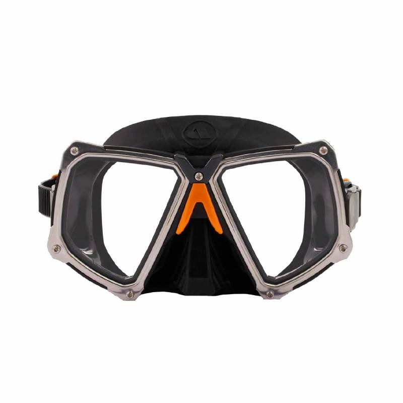 MASCHERA BEUCHAT MAXLUX S SILICONE ROSSA - Acquasport