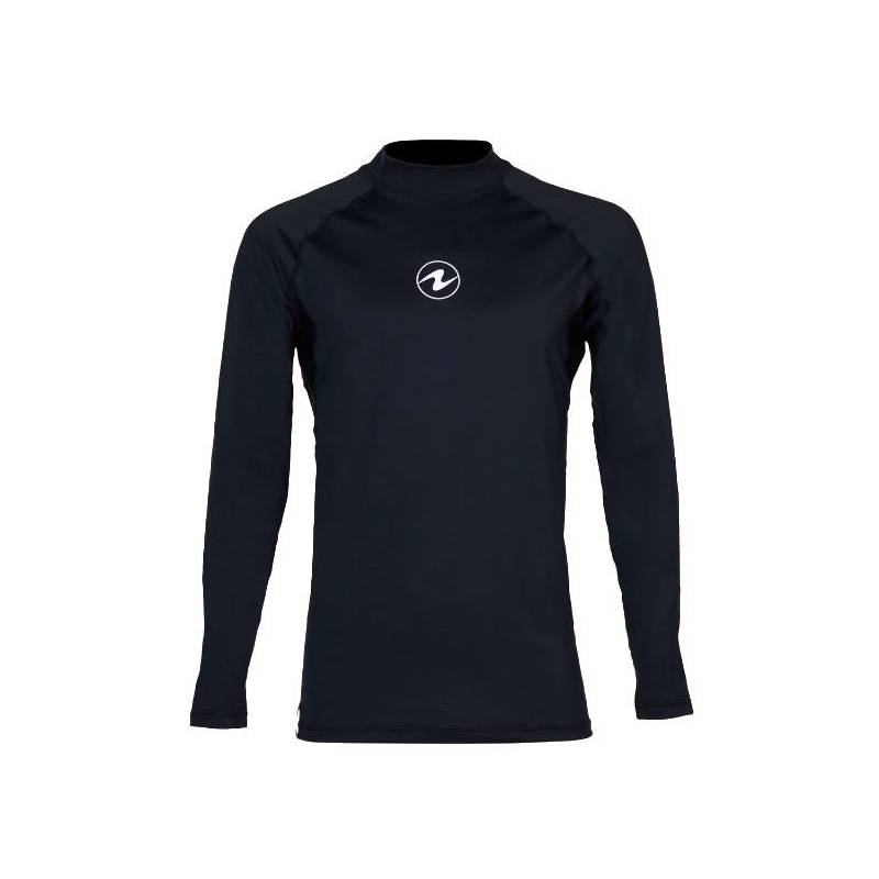 Aqualung Rash Guard Slim Fit Long Sleeve Man Black