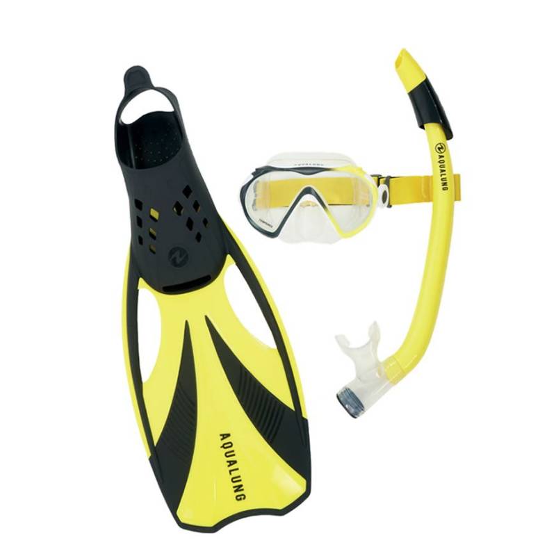 Body Glove Adult Swimming Mask & Snorkel Combo with GoPro Mount